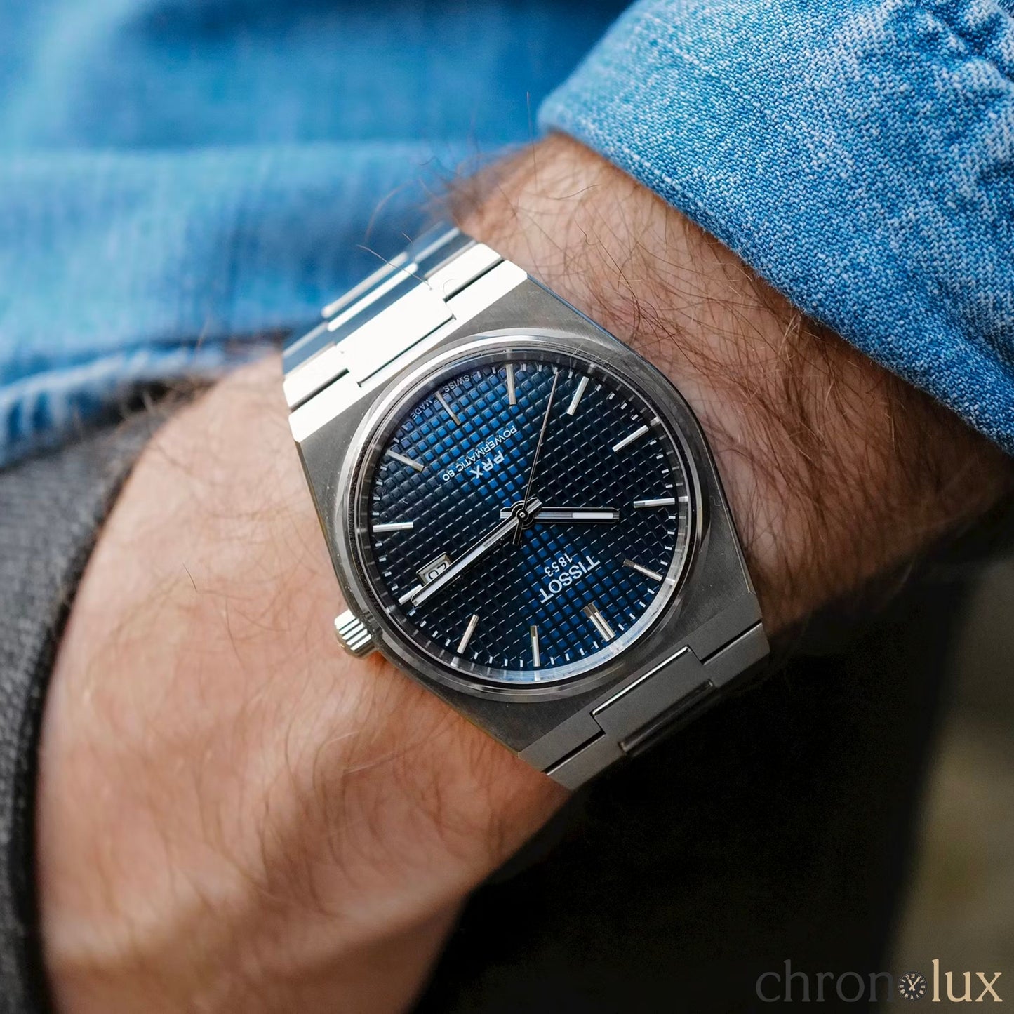 TISSOT PRX POWERMATIC 40MM - BLUE