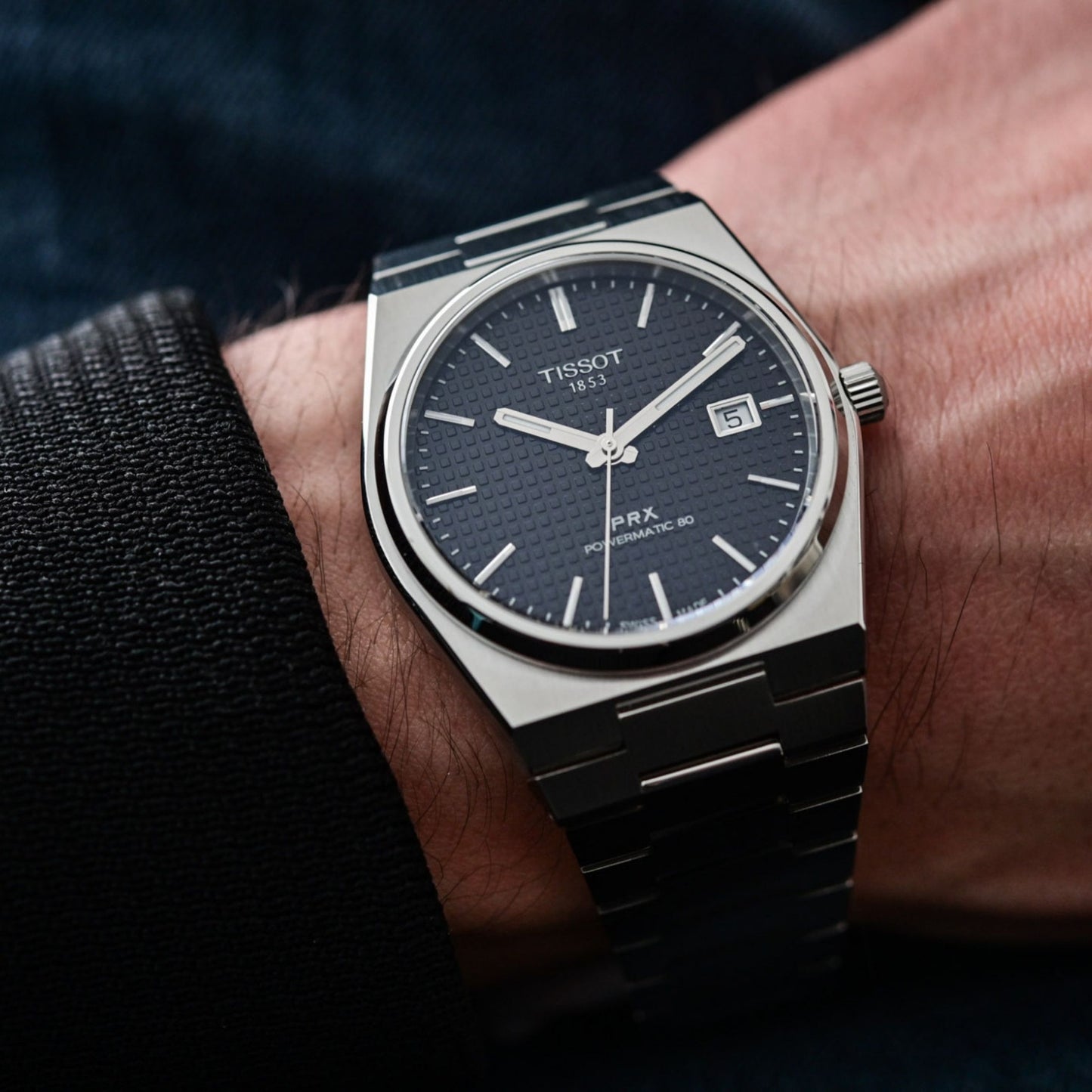 TISSOT PRX POWERMATIC 40MM - BLUE