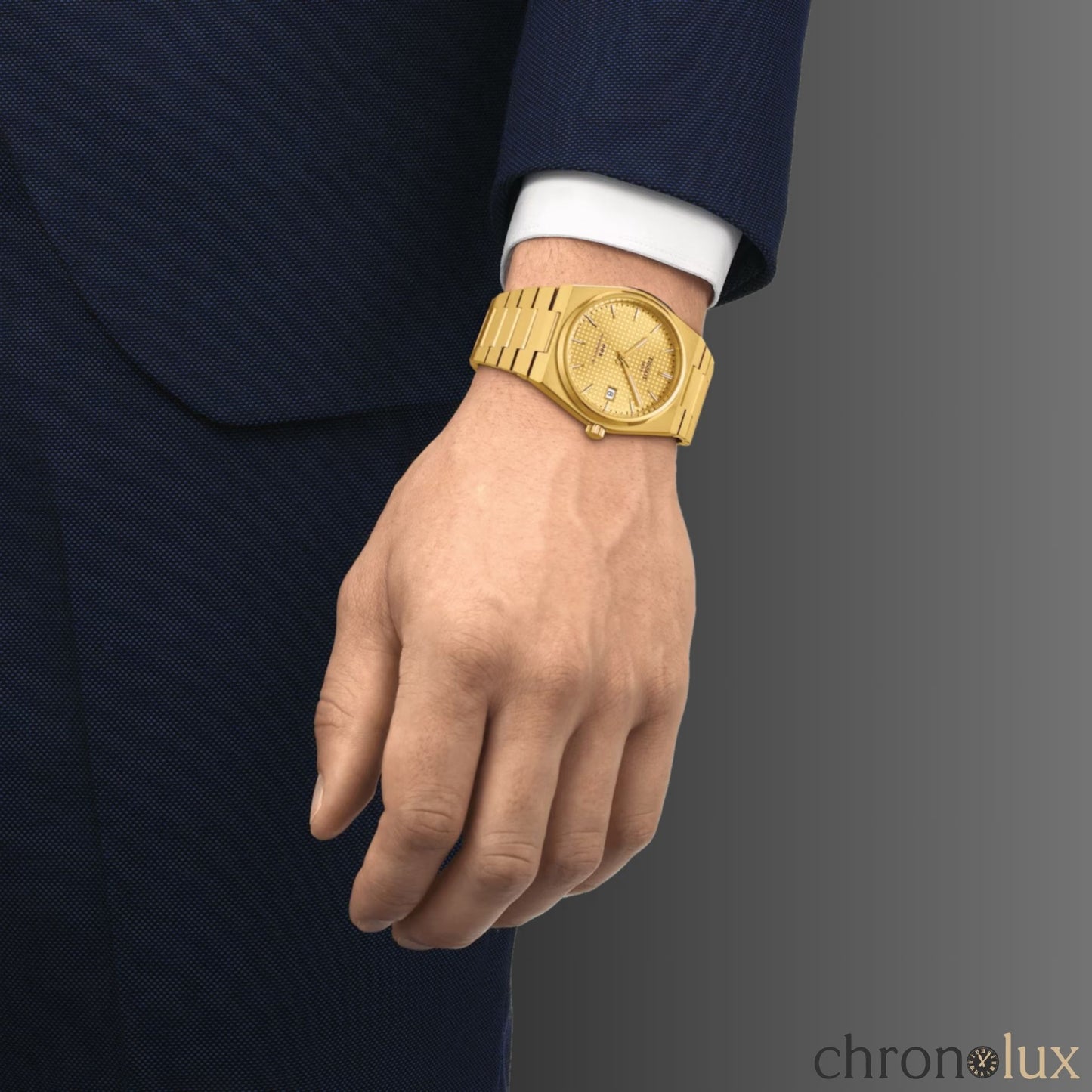 TISSOT PRX POWERMATIC 40MM - GOLD