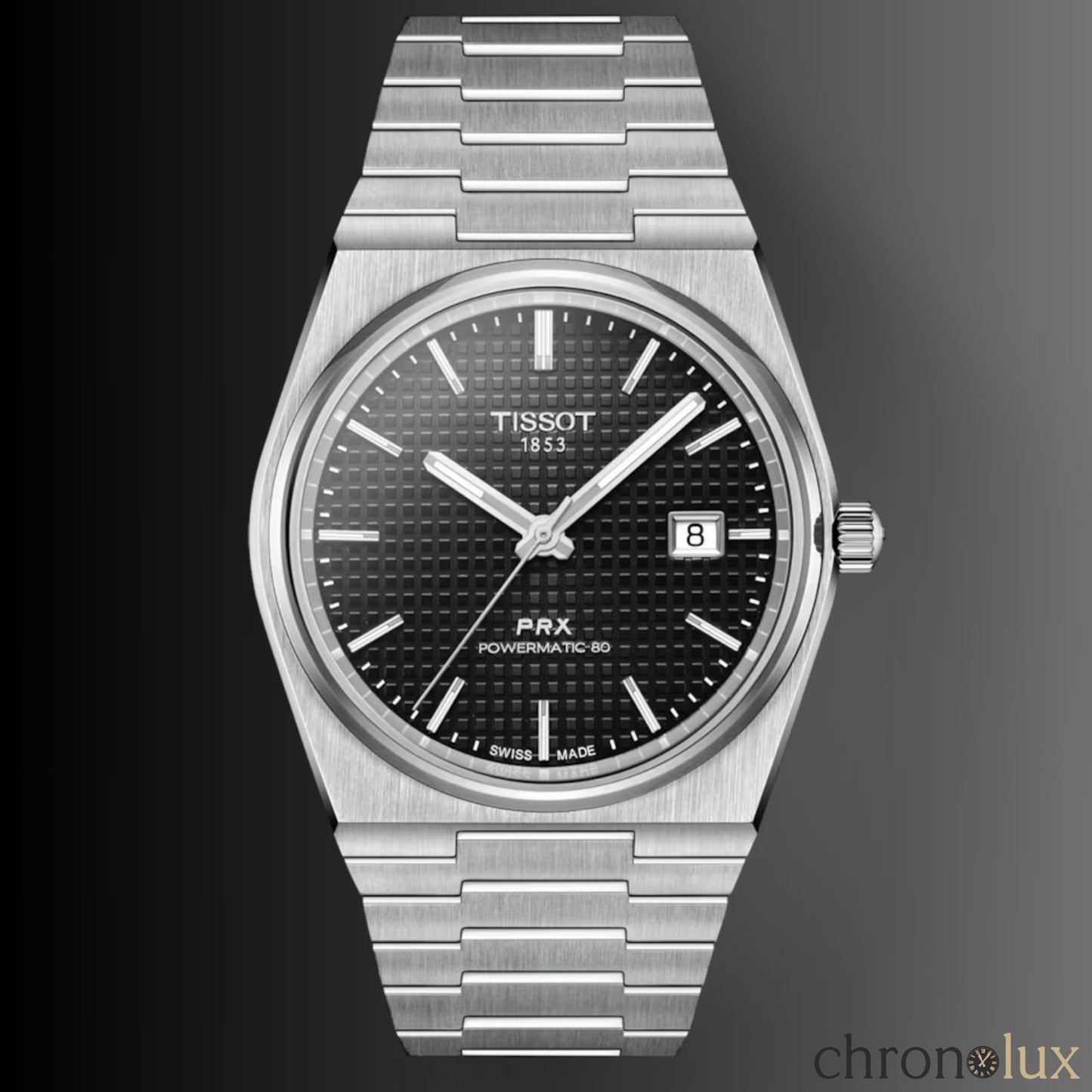 TISSOT PRX POWERMATIC 40MM - BLACK