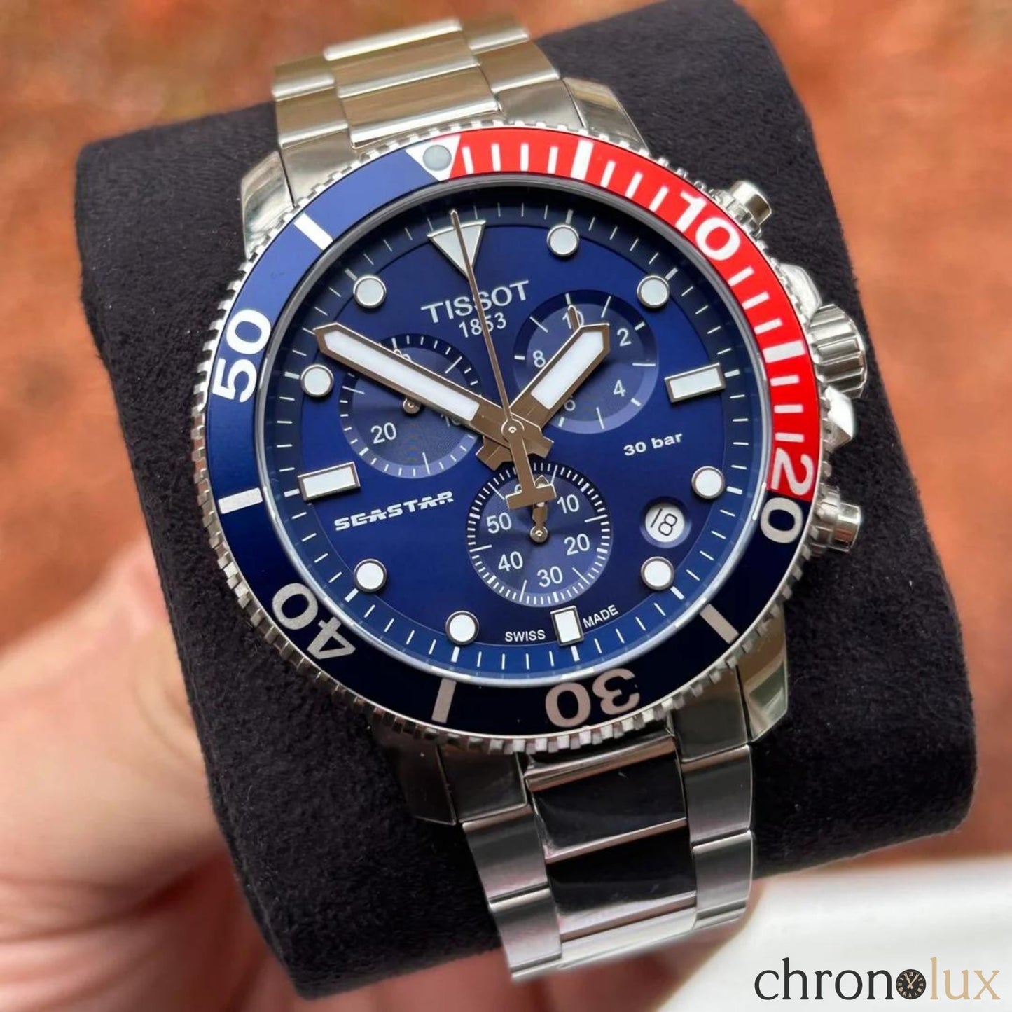 TISSOT SEASTAR PEPSI - BLUE