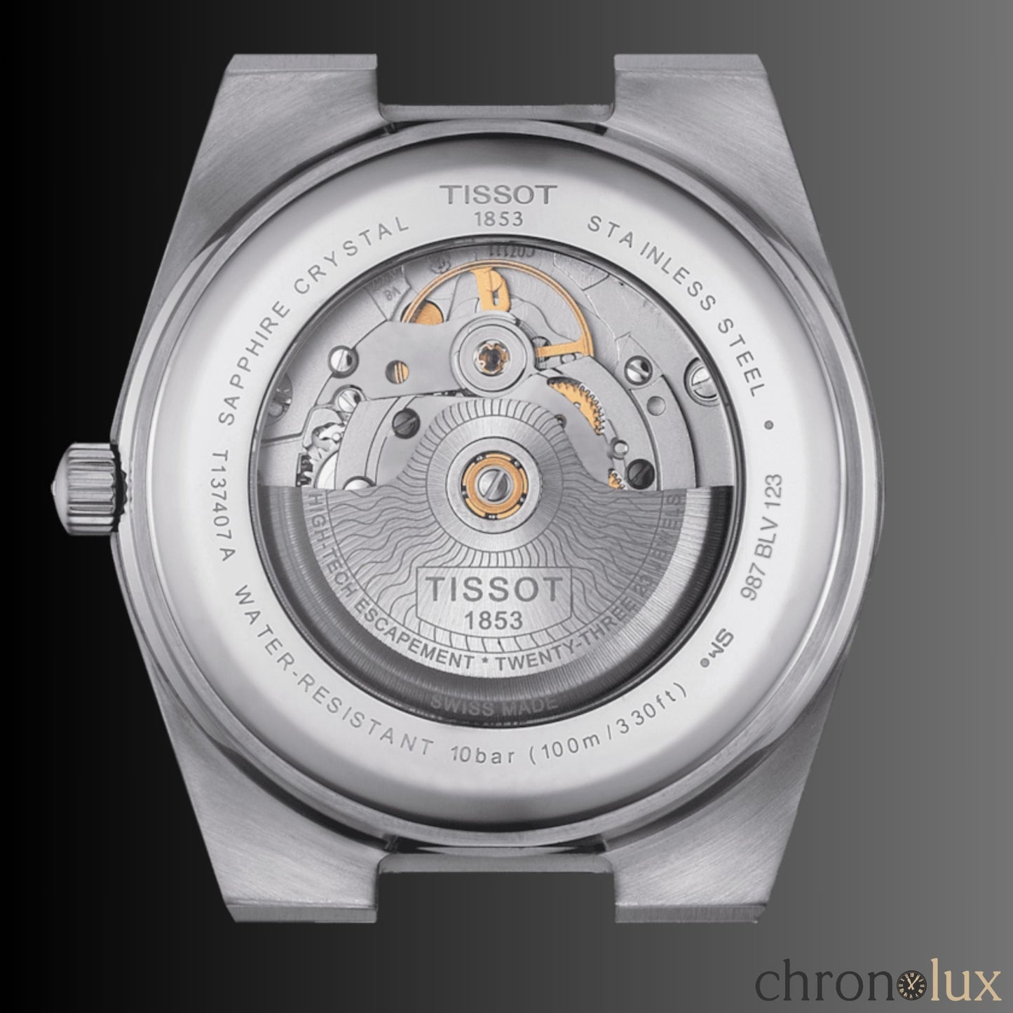 TISSOT PRX POWERMATIC 40MM - BLACK