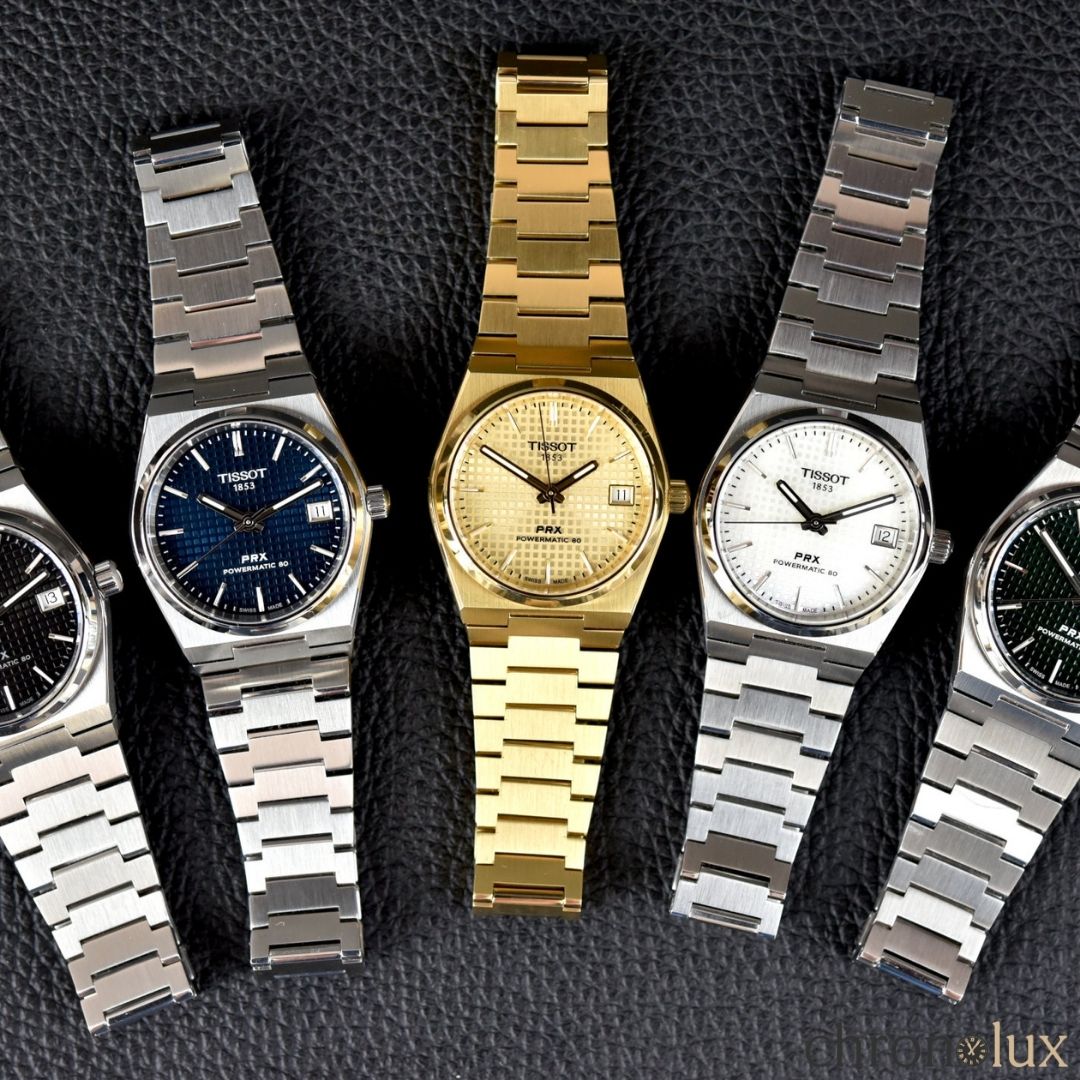 TISSOT PRX POWERMATIC 40MM - GOLD