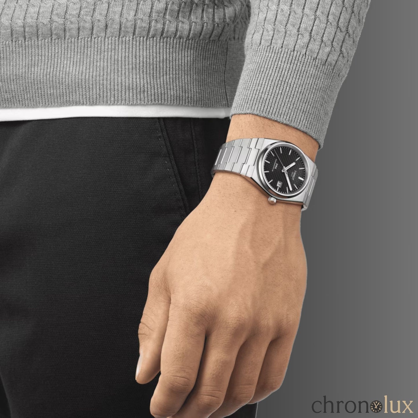 TISSOT PRX POWERMATIC 40MM - BLACK
