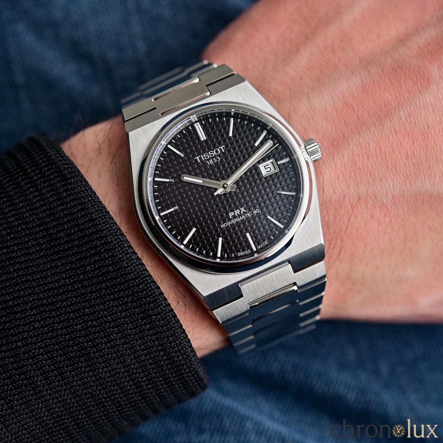 TISSOT PRX POWERMATIC 40MM - BLACK