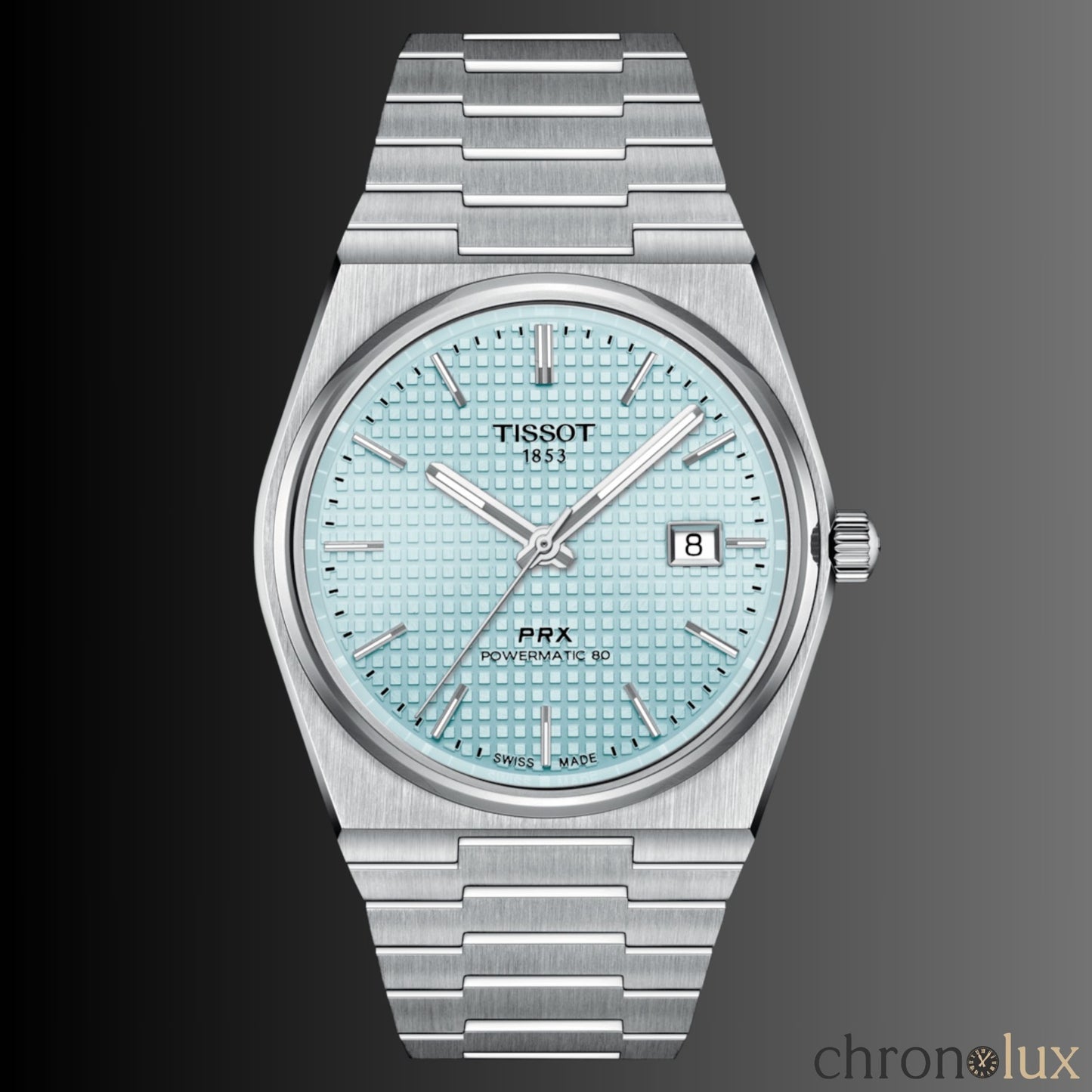 TISSOT PRX POWERMATIC 40MM - ICE BLUE