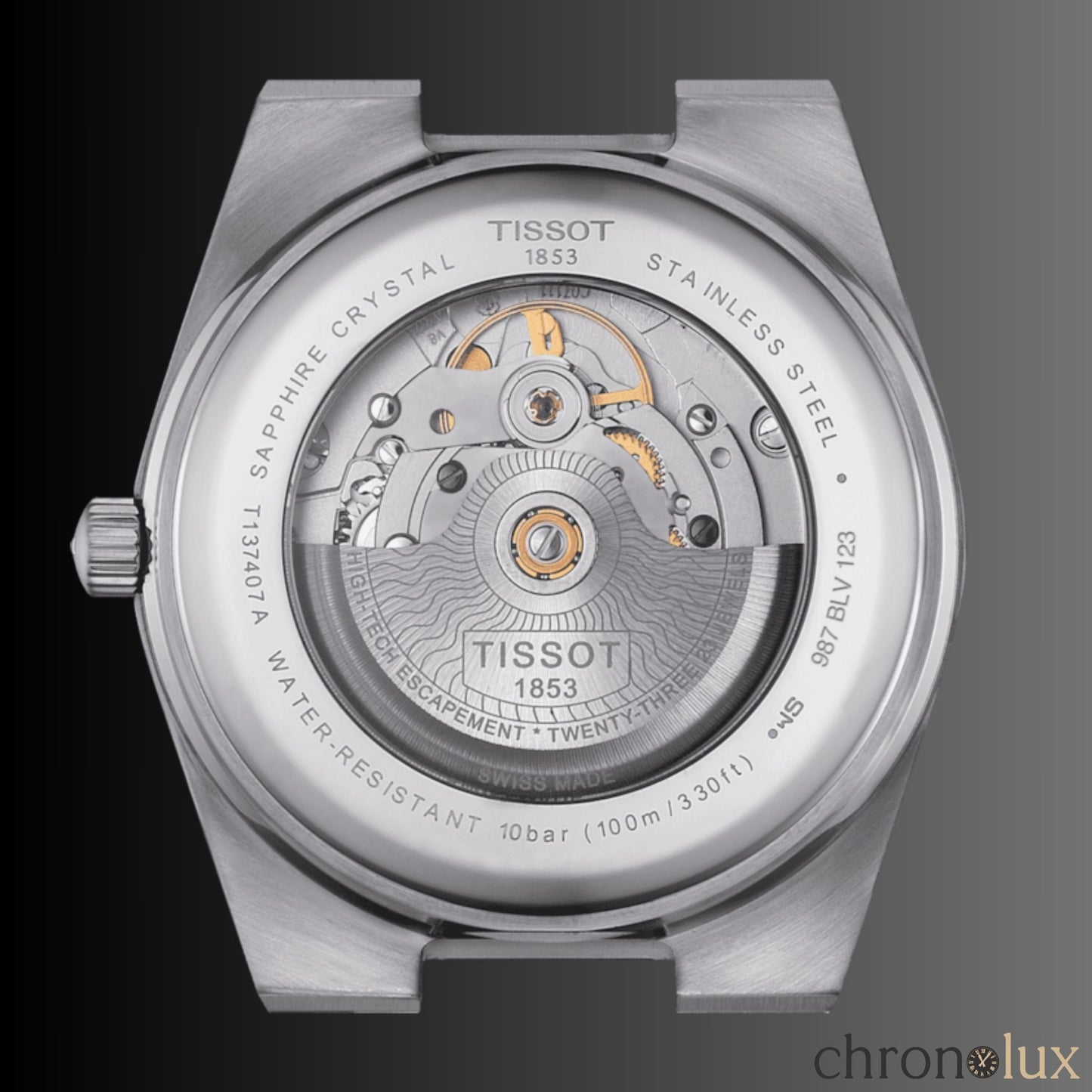 TISSOT PRX POWERMATIC 40MM - ICE BLUE