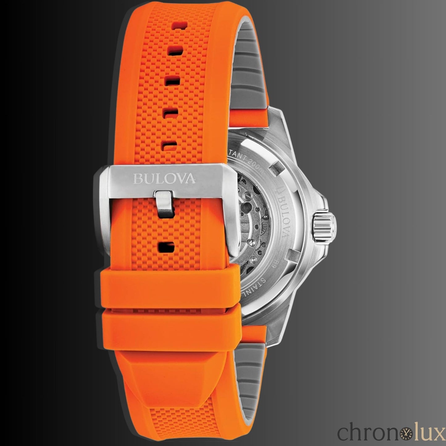 BULOVA MARINE STAR 'SERIES A' - ORANGE