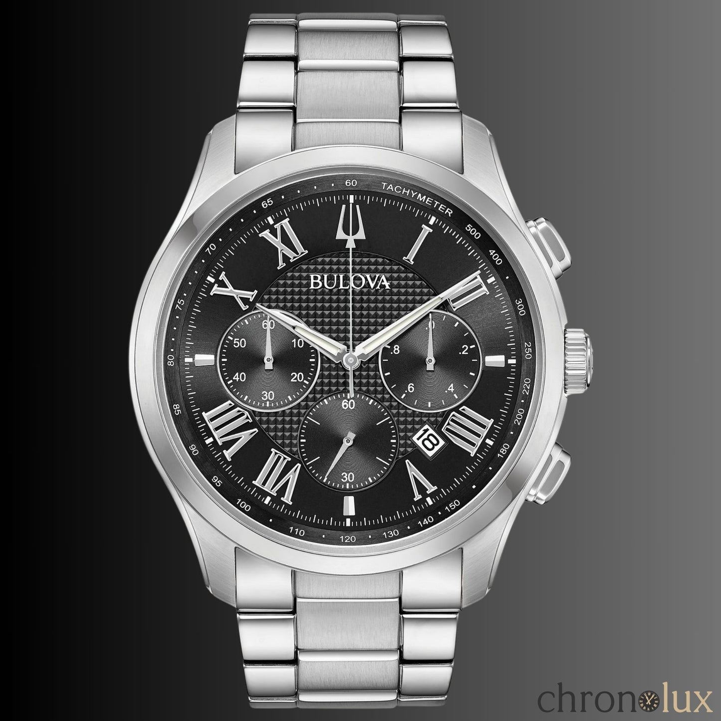 BULOVA WILTON CLASSIC - BLACK