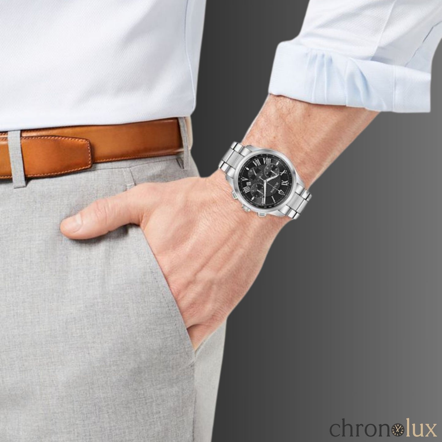 BULOVA WILTON CLASSIC - BLACK
