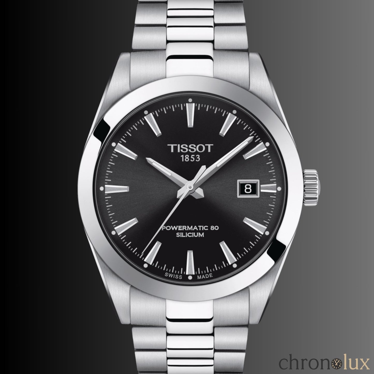 TISSOT GENTLEMAN POWERMATIC - BLACK