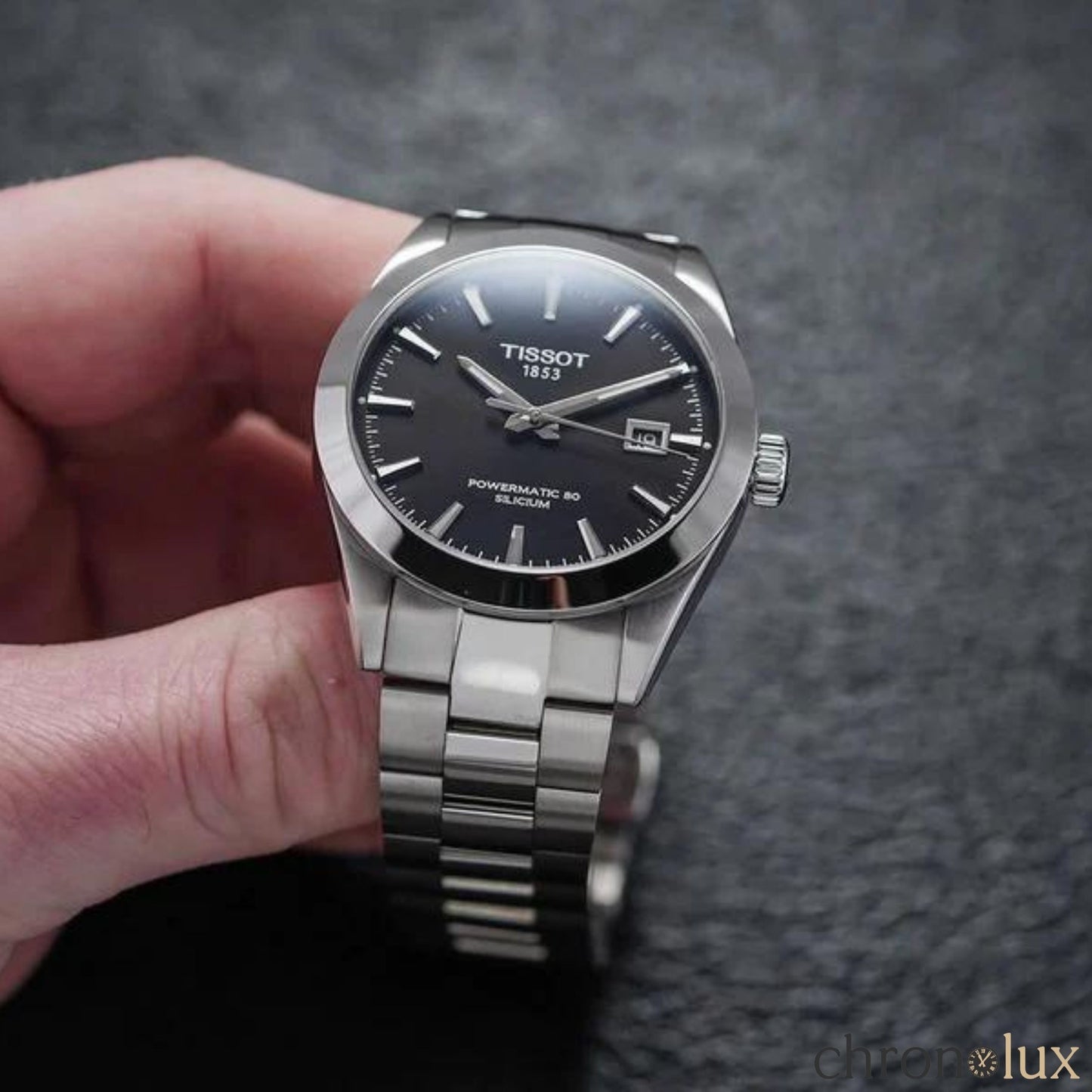 TISSOT GENTLEMAN POWERMATIC - BLACK