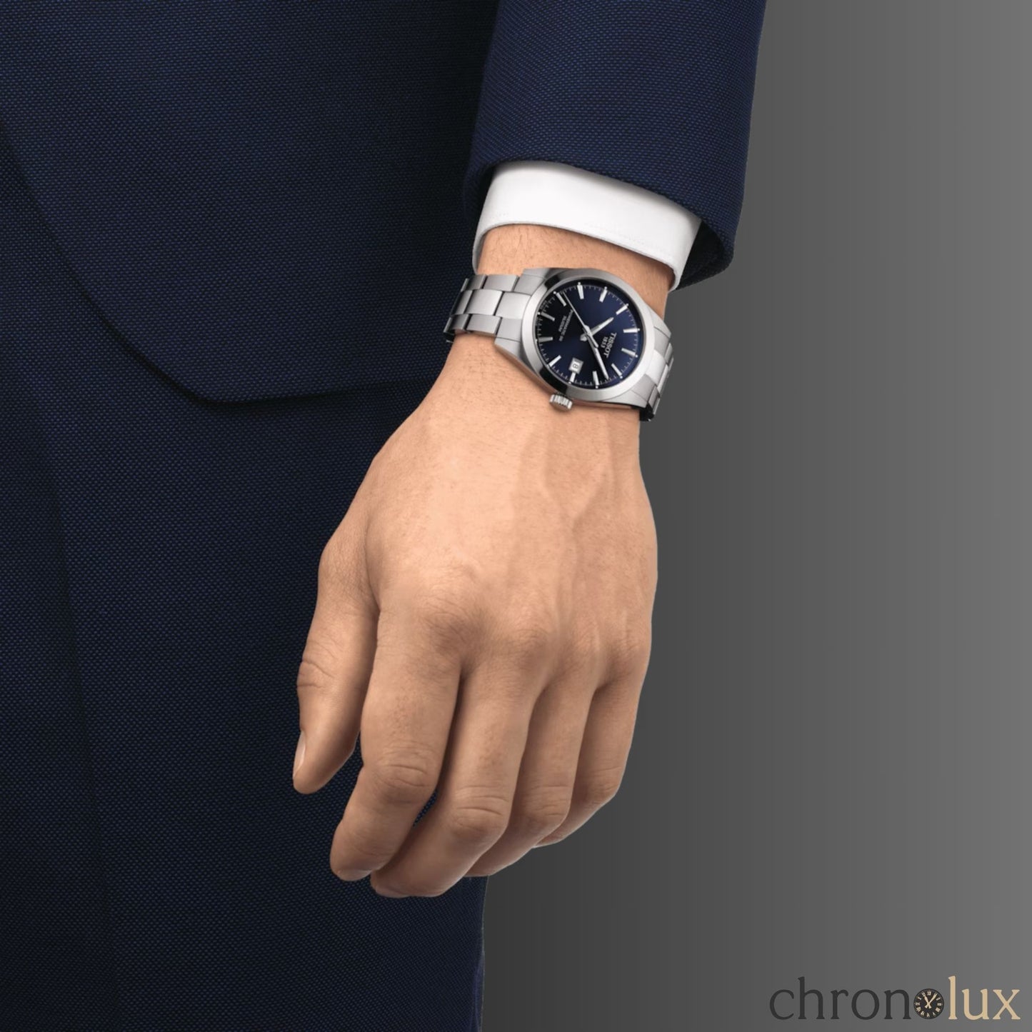 TISSOT GENTLEMAN POWERMATIC - BLUE