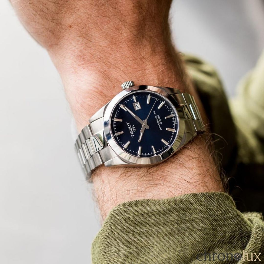 TISSOT GENTLEMAN POWERMATIC - BLUE