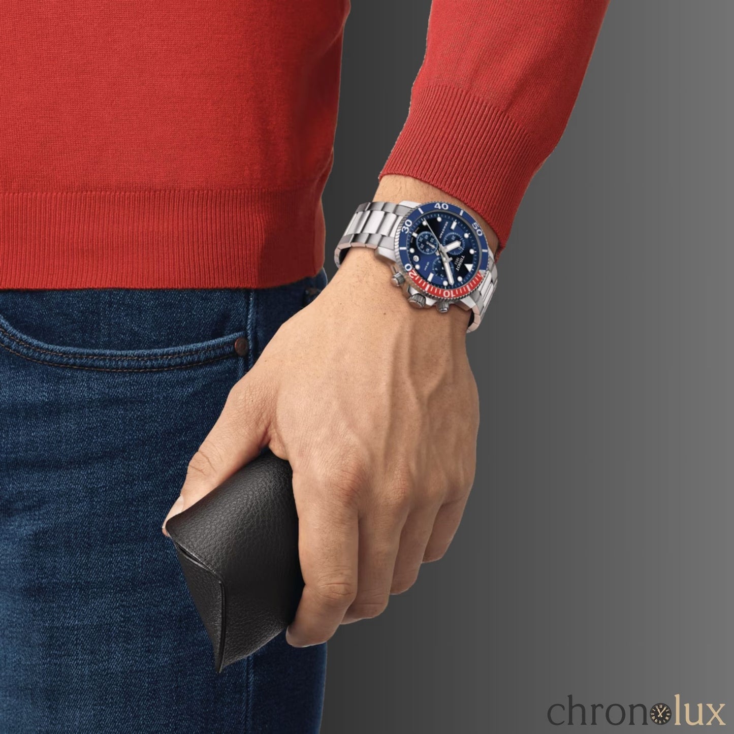 TISSOT SEASTAR PEPSI - BLUE