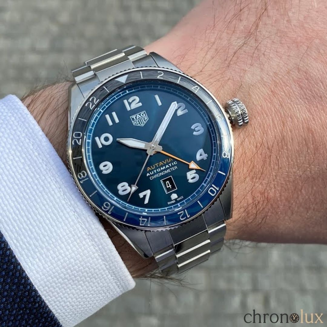 TAG HEUER AUTAVIA - BLUE