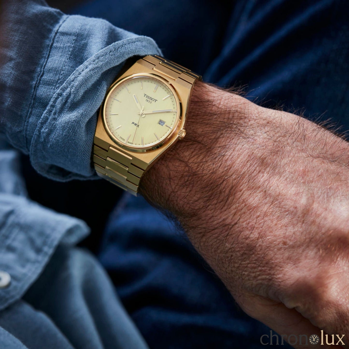 TISSOT PRX 40MM - GOLD
