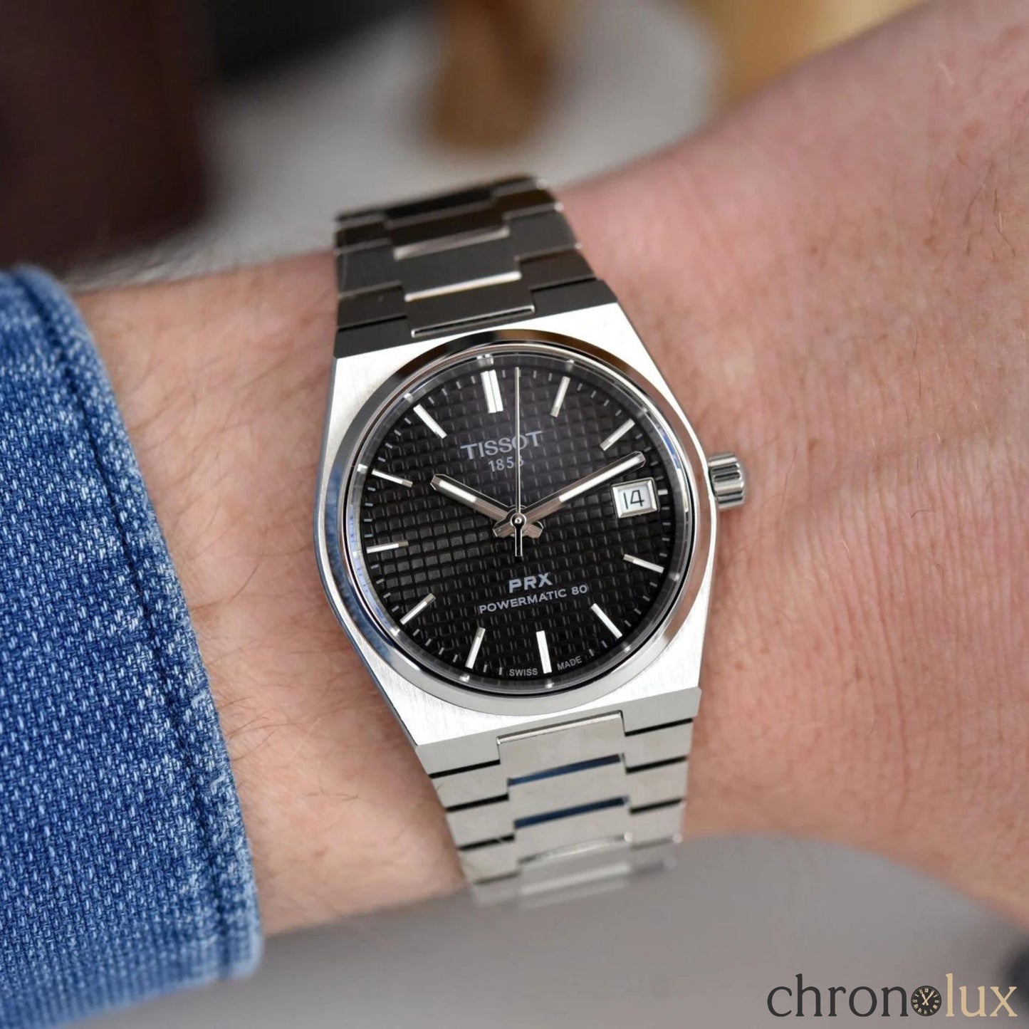 TISSOT PRX POWERMATIC 35MM - BLACK