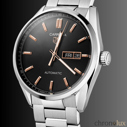 TAG HEUER CARRERA DAY DATE - BLACK/GOLD