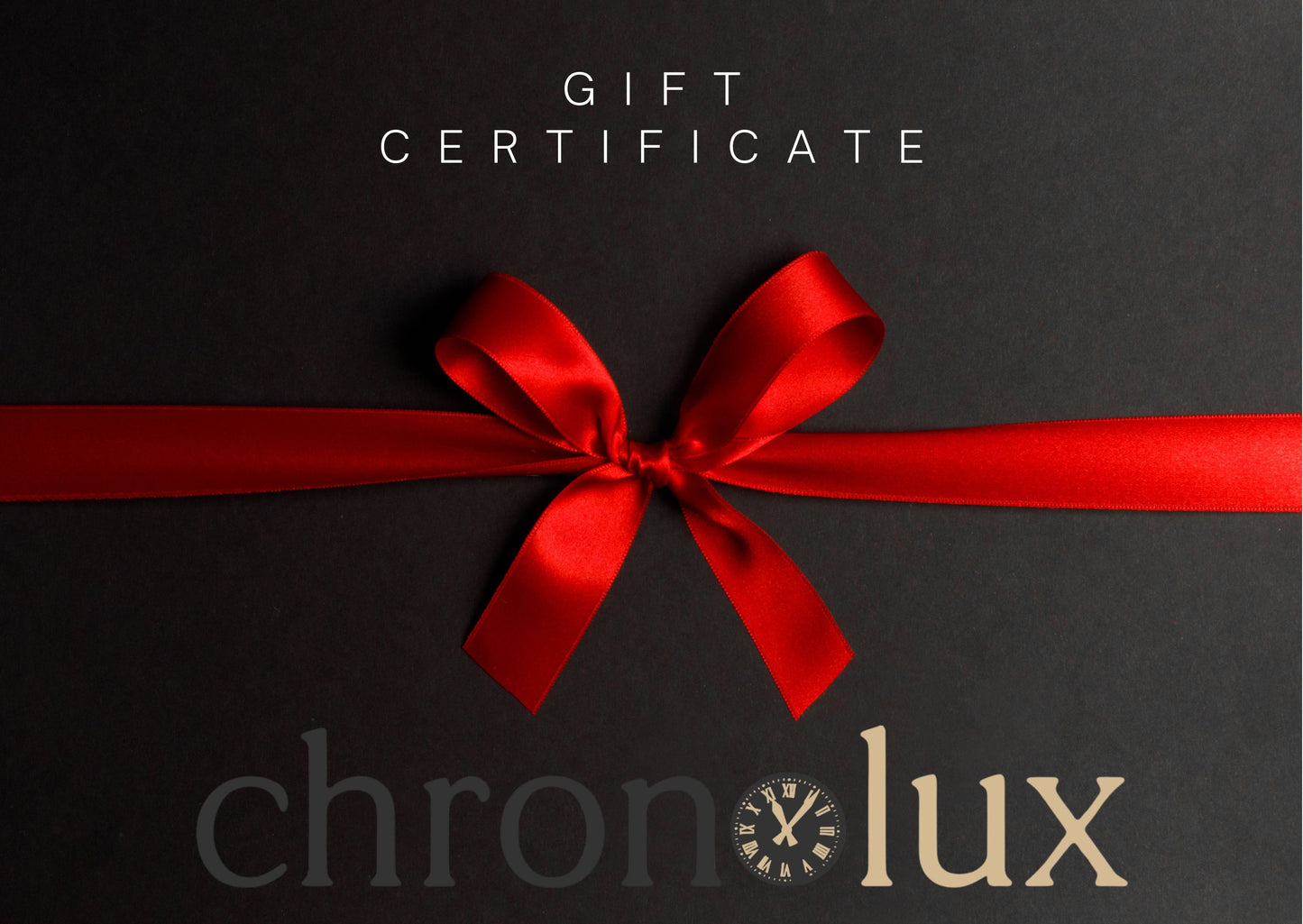 Chronolux Gift Card
